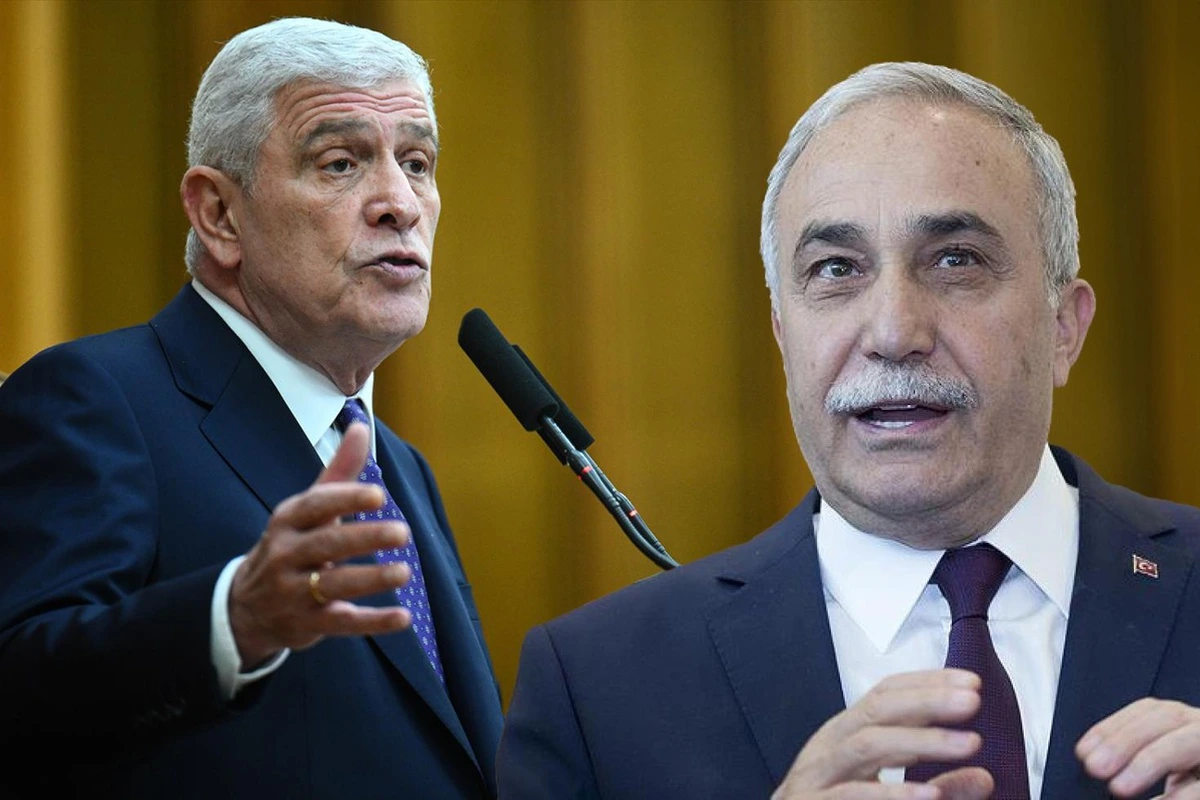 Ahmet Eşref Fakıbaba ile İYİ Parti Genel Başkanı Müsavat Dervişoğlu