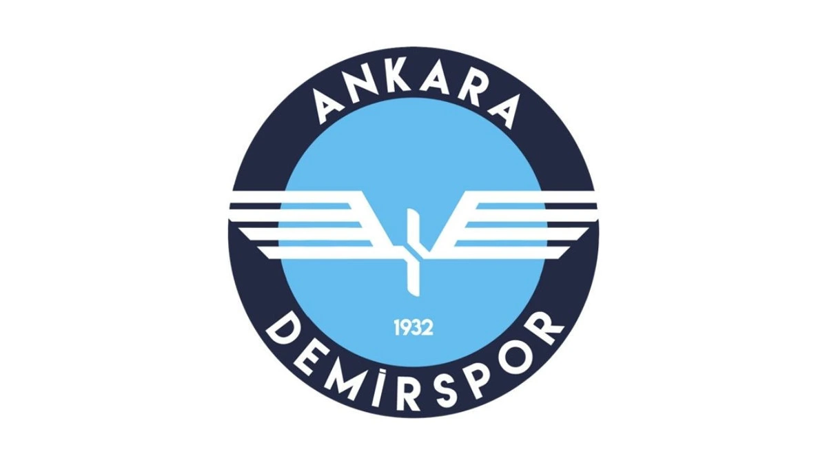 Ankara Demirspor amblemi beyaz zemin üzerinde