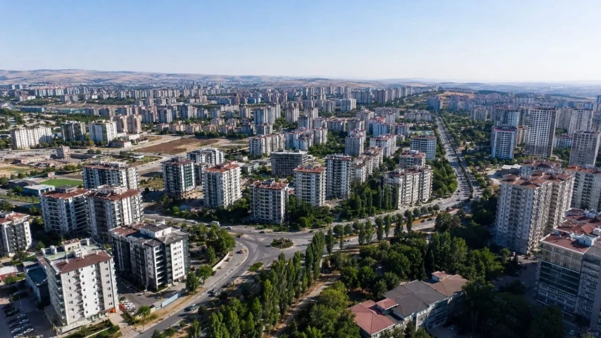 Ankara’da farklı mahallelere yayılan konut ve apartman blokları
