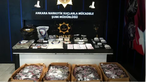 Ankara’daki narkotik operasyonlarında 69 şüpheli tutuklandı
