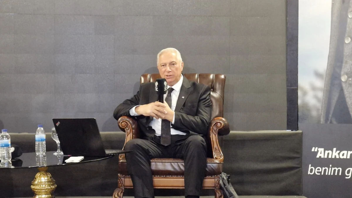 Hasan Murat Kapıkıran, Ankara’daki tarım söyleşisinde konuşuyor.