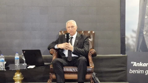 Hasan Murat Kapıkıran, Ankara’daki tarım söyleşisinde konuşuyor.