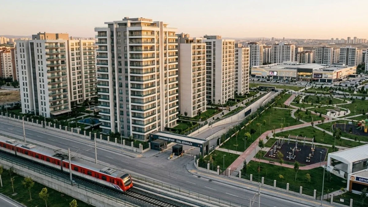 Ankara’da konut siteleri ve yerleşim alanları
