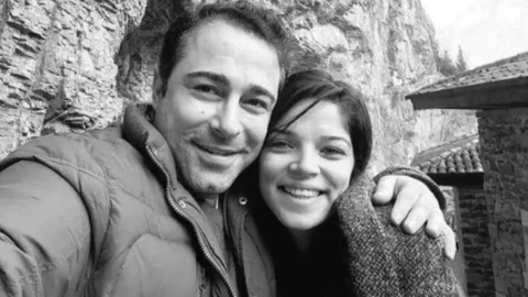 Atilla Taş ve kızı Sezen Taş birlikte