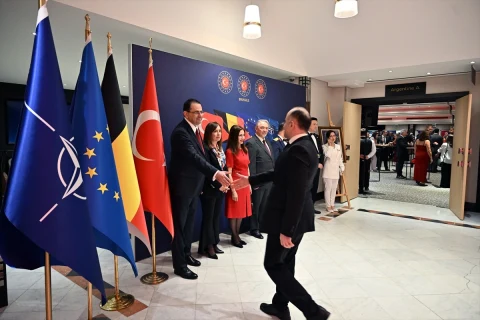 Brüksel’de Cumhuriyet Bayramı için ortak resepsiyon düzenlendi