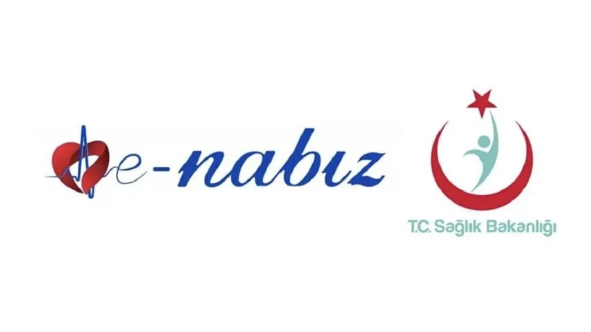 e-Nabız ve T.C. Sağlık Bakanlığı logoları