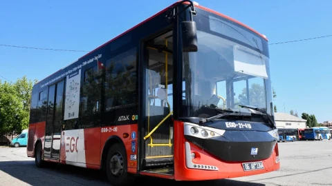 Ankara’da EGO otobüsü
