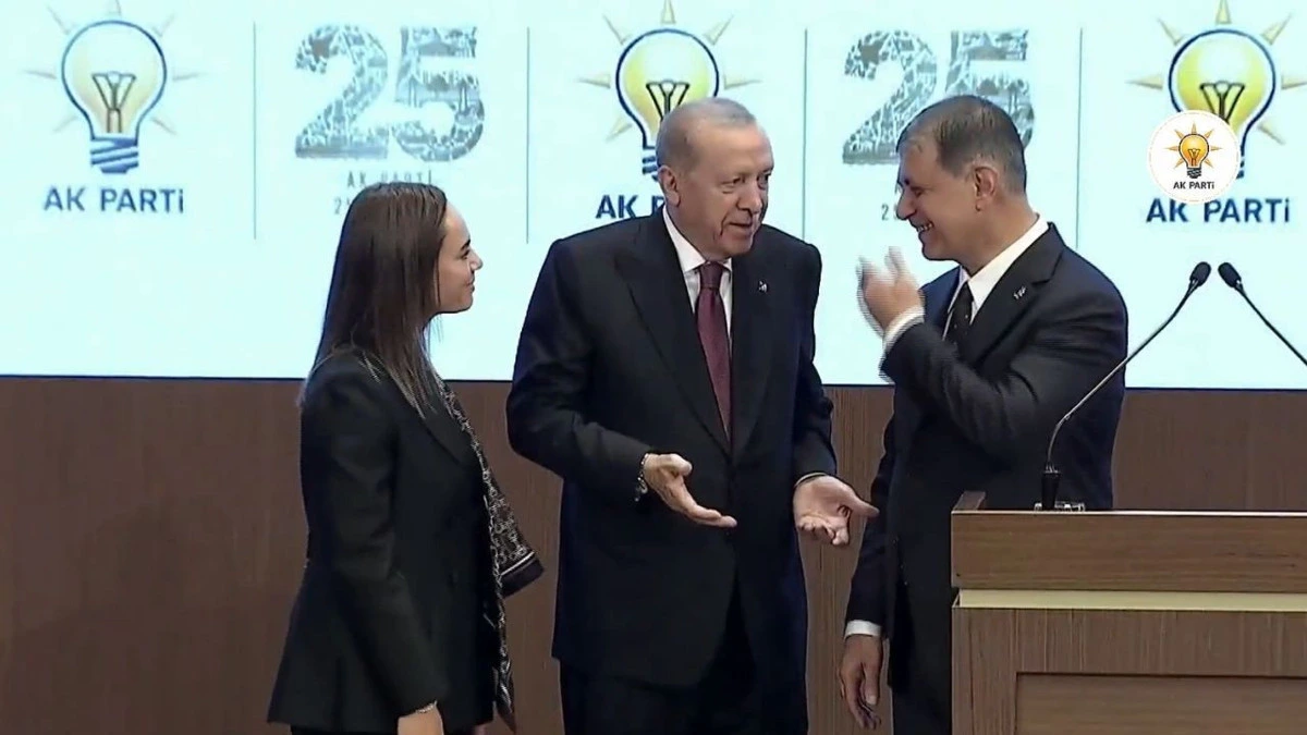 Recep Tayyip Erdoğan ve Cemil Tugay törende yan yana