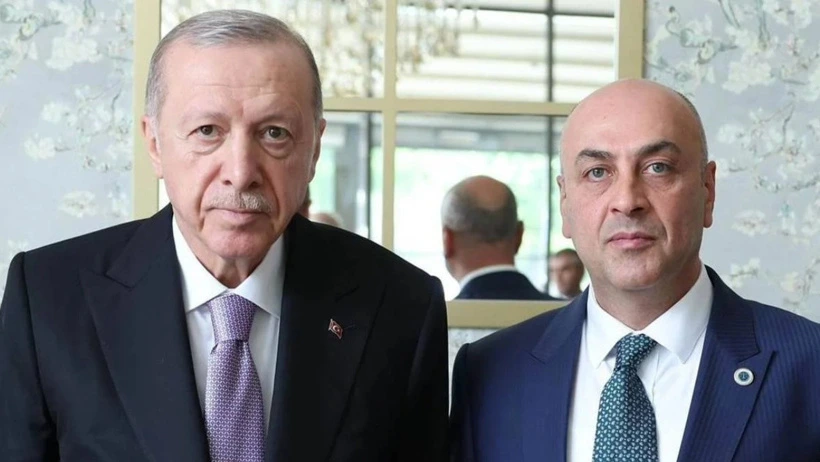 Recep Tayyip Erdoğan ve Gökhan Ağdemir yan yana