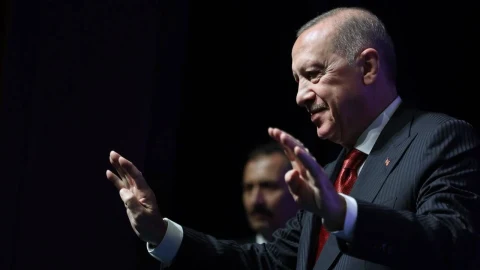 Cumhurbaşkanı Recep Tayyip Erdoğan, Türkiye Maarif Vakfı’nın 10. yıl programında konuşurken