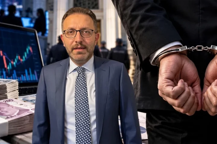 Ertan Aydın ve kelepçeli ellerin yer aldığı haber görseli