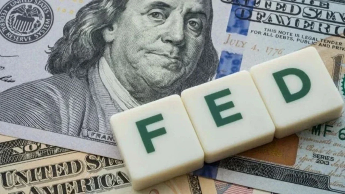 ABD dolar banknotları üzerinde Fed harflerinin bulunduğu taşlar