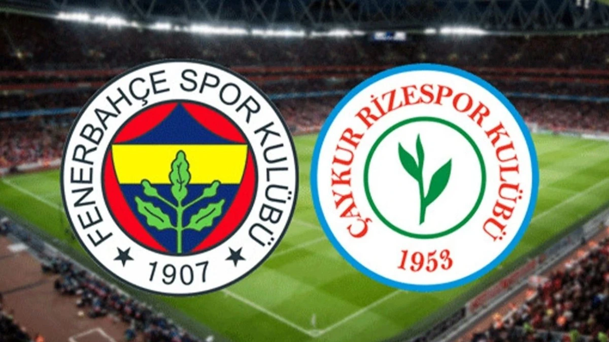 Fenerbahçe ve Çaykur Rizespor kulüplerinin armaları