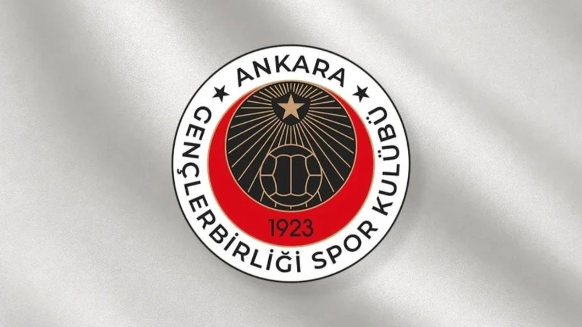 Açık renkli fonda Gençlerbirliği Spor Kulübü arması