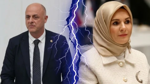 Ümit Özlale ve Mahinur Özdemir Göktaş’ın yan yana yer aldığı görsel