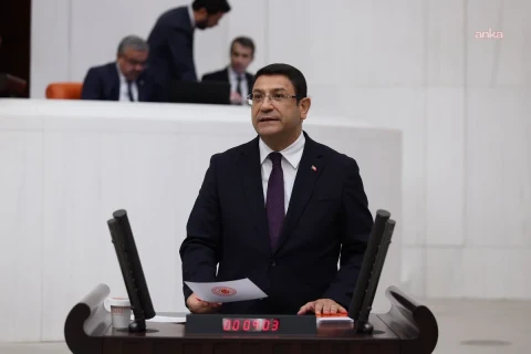 DEVA Partisi Ankara Milletvekili İdris Şahin Meclis kürsüsünde konuşuyor