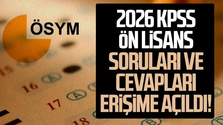 Optik sınav formu, kalem, kimlik kartı ve ÖSYM logosu