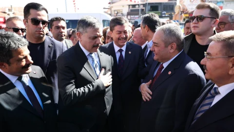 Mesut Özarslan ve beraberindeki heyet Kaman Ceviz Festivali’nde