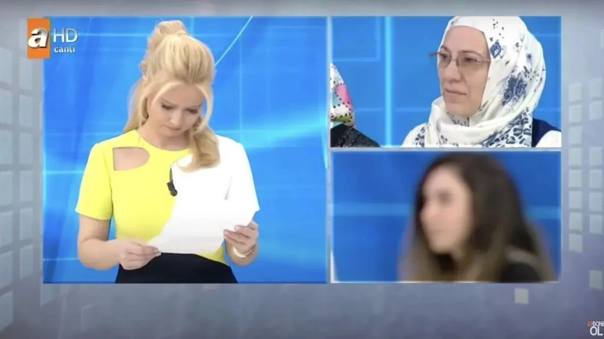 Müge Anlı ile Tatlı Sert programından ekran görüntüsü