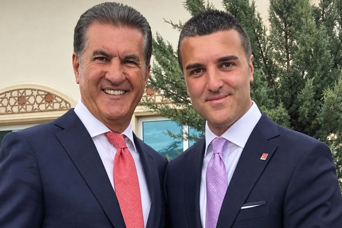 Mustafa Sarıgül ve oğlu Emir Sarıgül birlikte