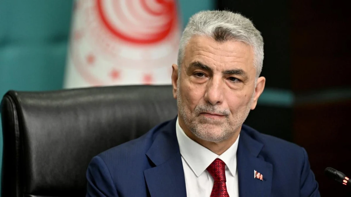 Ticaret Bakanı Ömer Bolat açıklama yaptığı sırada