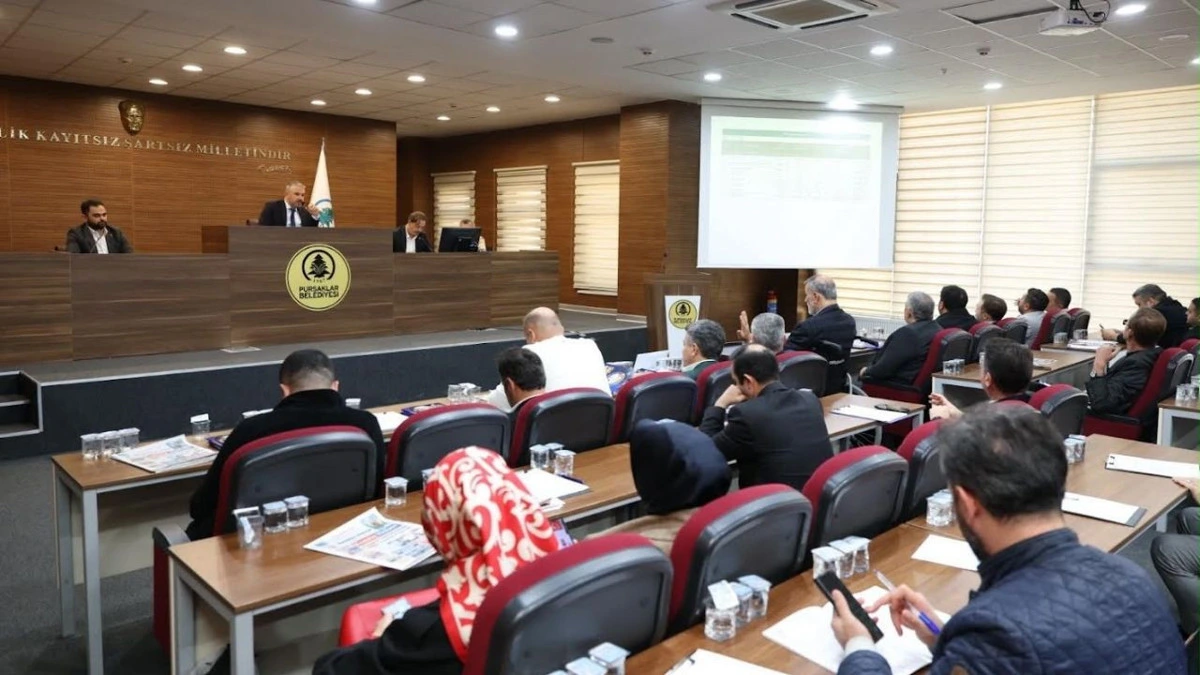 Pursaklar Belediye Meclisi’nde bütçe sunumu ve görüşmeleri