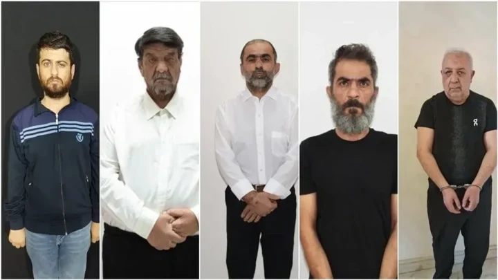Reyhanlı saldırısıyla ilgili yakalanan beş kişinin yan yana portreleri