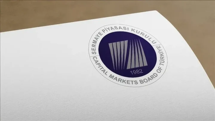 Sermaye Piyasası Kurulu logosunun yer aldığı belge