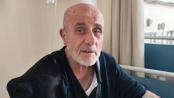 Akhisar’daki otobüs kazasından yaralı kurtulan Süleyman Eryılmaz hastane odasında