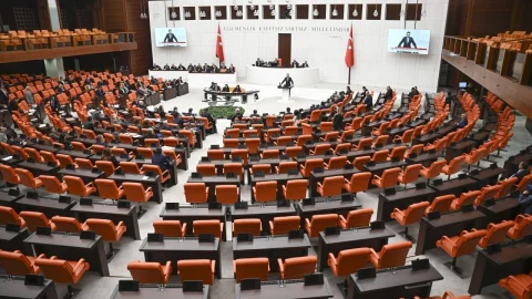 TBMM Genel Kurul salonunun genel görünümü