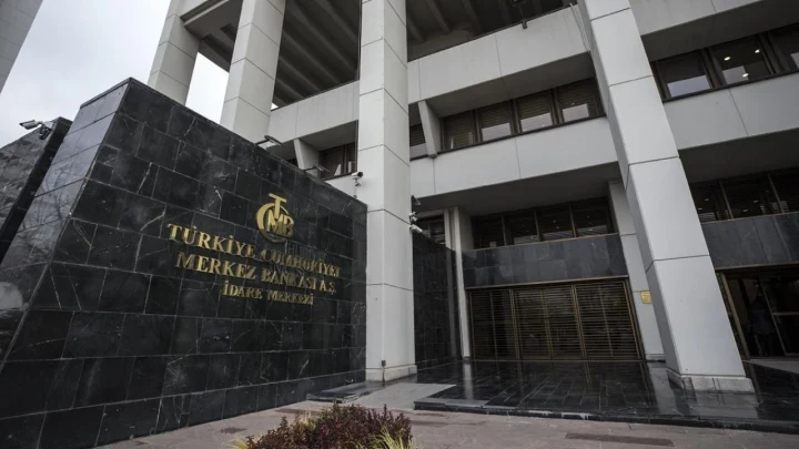 Türkiye Cumhuriyet Merkez Bankası binasının dış cephesi