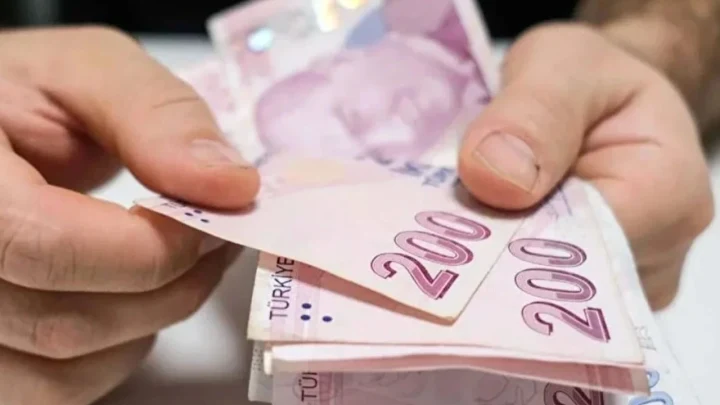 Ellerin tuttuğu 200 TL banknotlar
